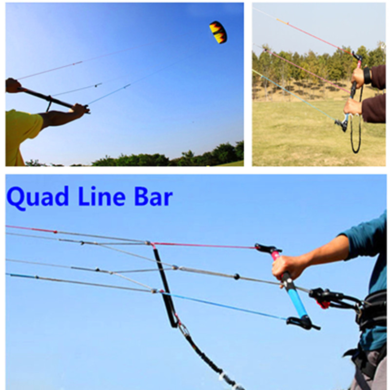 Kite Surf Bar Control - Profesjonalny zestaw do latawca: kij sterujący,