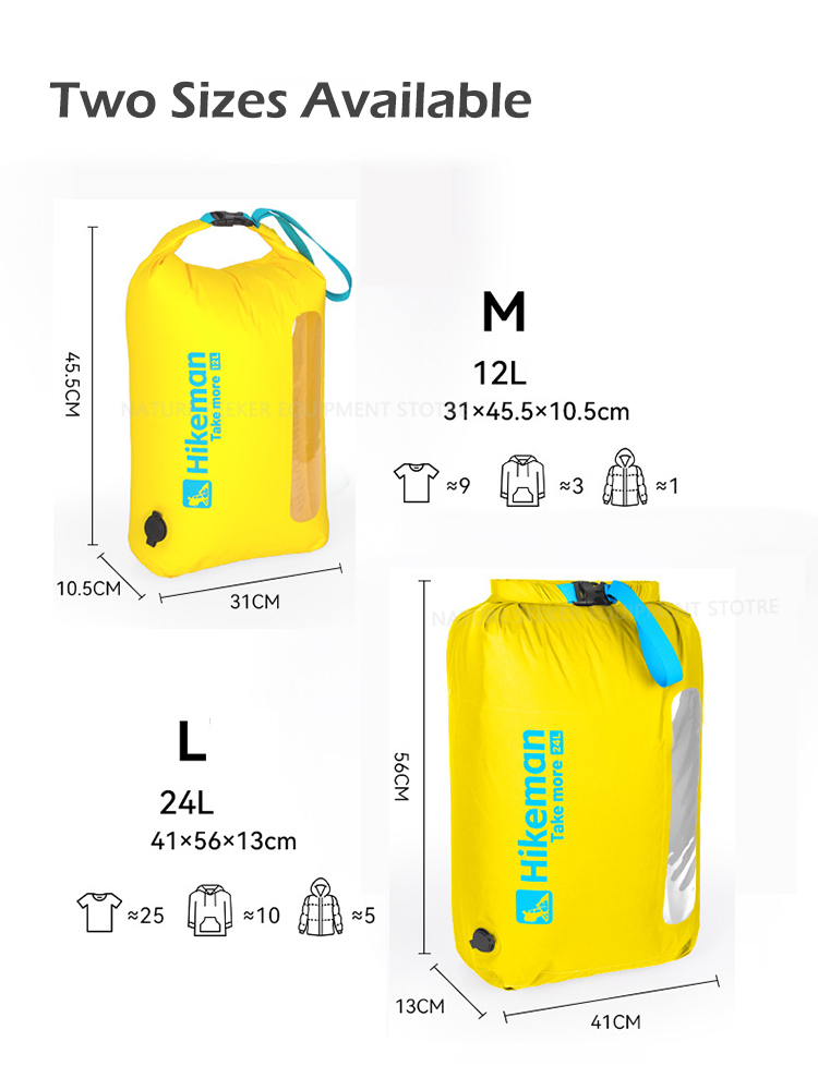 Worek kompresyjny HIKEMAN z za – Dry Bag Roll Top recenzja i cena