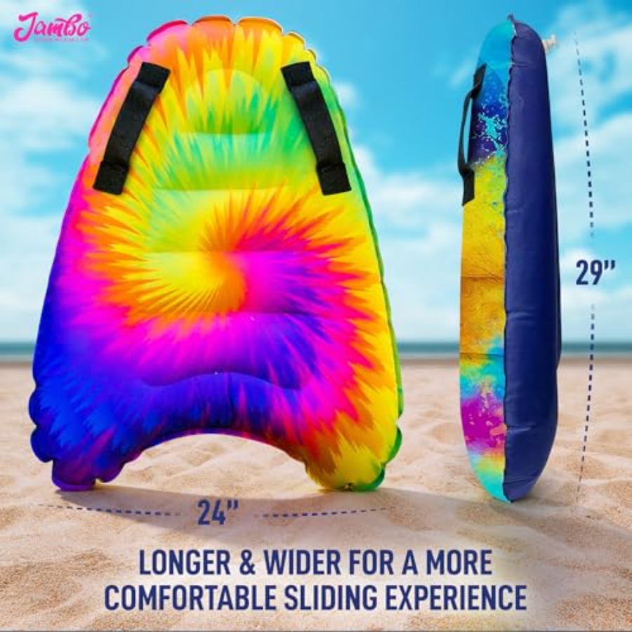 4 sztuki dmuchanych desek do s – Bodyboard Boogie Board recenzja i cena